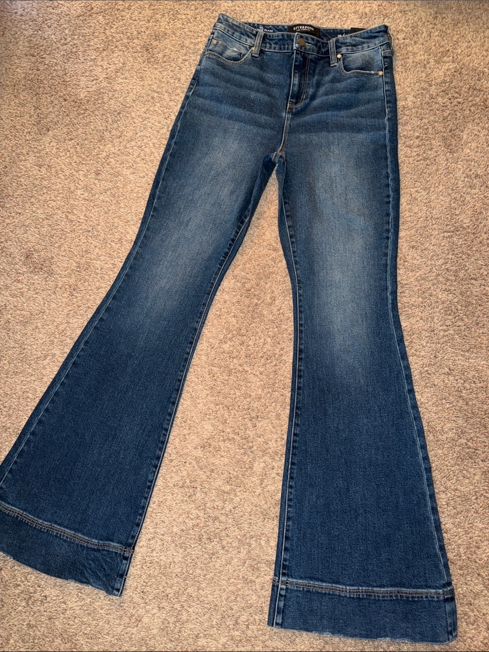 Liverpool The High Rise Flare size 28/6. *FOR THE TALL GIRLS* NWT